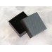 Boîte emballage cadeau noir 7.5 x 7.5 x 3.5 cm